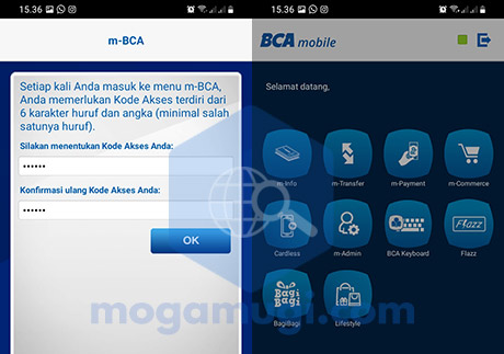 Buat Kode Akses m-BCA