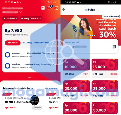 Cara Bayar myTelkomsel Pakai OVO Terbaru