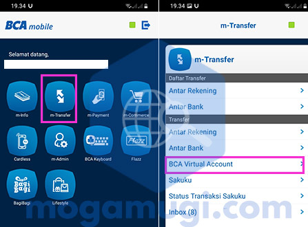 BCA Mobile Virtual Account