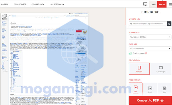 Cara Simpan Halaman Web Ke PDF Online