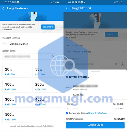 Cara Top Up E-Toll Lewat DANA Dari HP Android