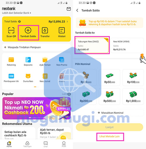 Transfer LinkAja ke Neo Bank Commerce - Cara Transfer Linkaja Ke Neo Bank Atau Neo+ 2022
