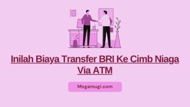 Inilah Biaya Transfer BRI Ke Cimb Niaga Via ATM