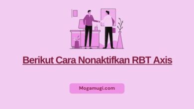 Cara Nonaktifkan RBT Axis