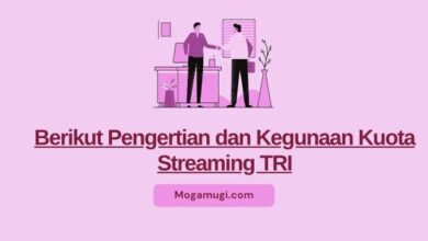 cara menggunakan kuota streaming 3