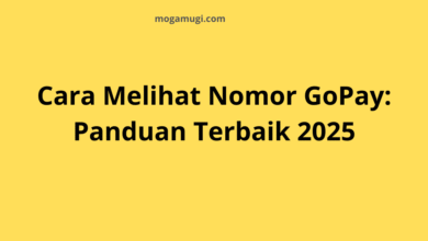 Cara Melihat Nomor GoPay: Panduan Terbaik 2025