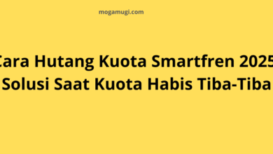 Cara Hutang Paket Smartfren 2025: Solusi Kuota Habis