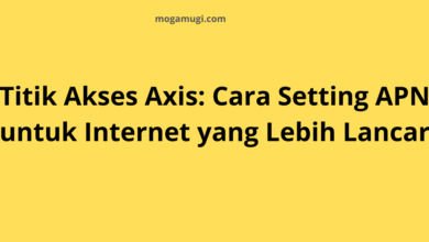 Titik Akses Axis: Cara Setting APN untuk Internet yang Lebih Lancar