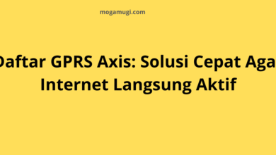 Daftar GPRS Axis