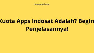 Kuota Apps Indosat Adalah? Begini Penjelasan Terbaik 2025