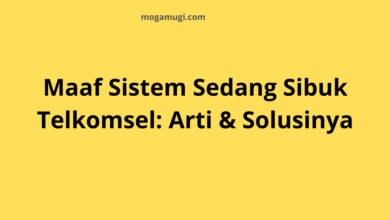 Maaf Sistem Sedang Sibuk Telkomsel