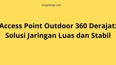 Access Point Outdoor 360 Derajat: Solusi Jaringan Stabil