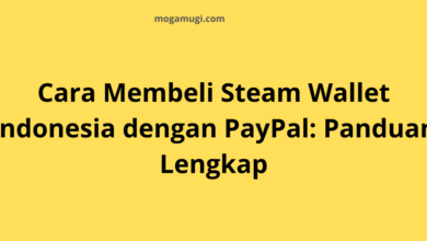Cara Membeli Steam Wallet Indonesia PayPal: Panduan Lengkap