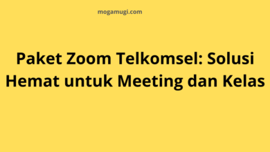 Paket Zoom Telkomsel: Solusi Hemat untuk Meeting dan Kelas