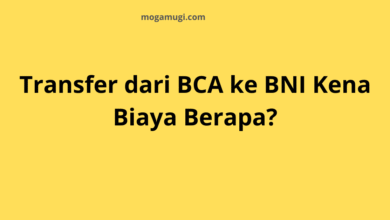 Transfer dari BCA ke BNI Kena Biaya Berapa?