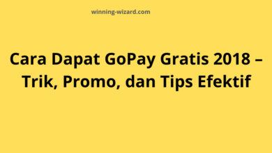 Cara Dapat GoPay Gratis 2018 – Trik, Promo, dan Tips Efektif
