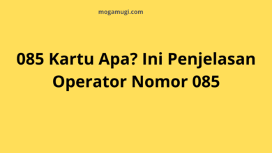 085 Kartu Apa? Ini Penjelasan Operator Nomor 085