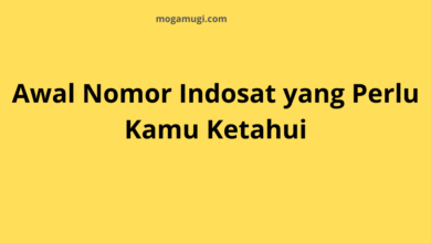 Awal Nomor Indosat yang Perlu Kamu Ketahui
