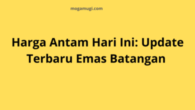 Harga Antam Hari Ini: Update Terbaru Emas Batangan