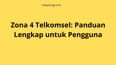 Zona 4 Telkomsel: Panduan Lengkap untuk Pengguna