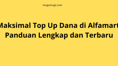 Maksimal Top Up Dana di Alfamart: Panduan Lengkap dan Terbaru