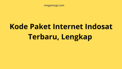 Kode Paket Internet Indosat Terbaru, Lengkap