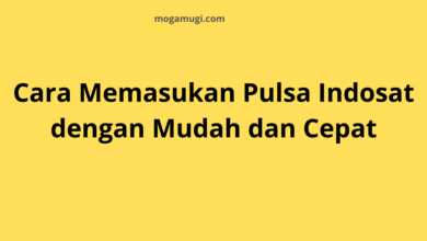 Cara Memasukan Pulsa Indosat dengan Mudah dan Cepat