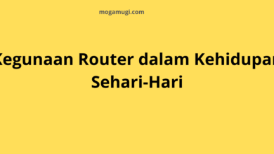 Kegunaan Router dalam Kehidupan Sehari-Hari