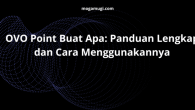 OVO Point Buat Apa: Panduan Lengkap dan Cara Menggunakannya