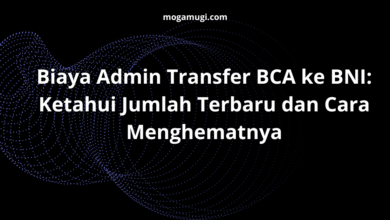 Biaya Admin Transfer BCA ke BNI: Ketahui Jumlah Terbaru dan Cara Menghematnya