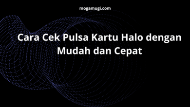 Cara Cek Pulsa Kartu Halo dengan Mudah dan Cepat
