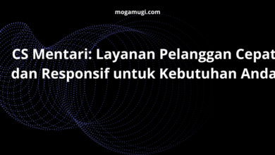 CS Mentari: Layanan Pelanggan Cepat dan Responsif