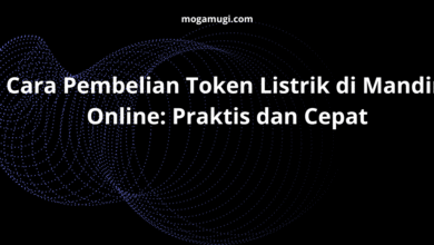 Cara Pembelian Token Listrik di Mandiri Online: Praktis dan Cepat