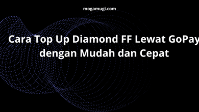 Cara Top Up Diamond FF Lewat GoPay dengan Mudah dan Cepat