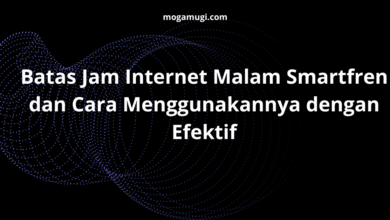 Batas Jam Internet Malam Smartfren & Cara Menggunakannya