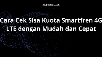 Cara Cek Sisa Kuota Smartfren 4G LTE dengan Mudah dan Cepat