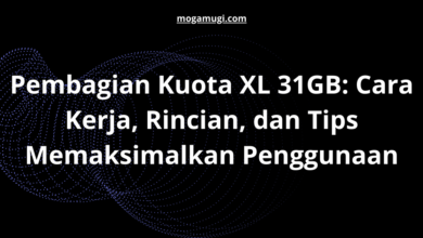 Pembagian Kuota XL 31GB: Cara Kerja, Rincian, dan Tips Memaksimalkan Penggunaan