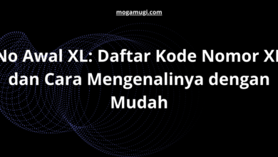 No Awal XL: Daftar Kode Nomor XL dan Cara Mengenalinya dengan Mudah