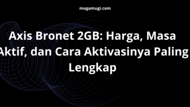 Axis Bronet 2GB: Harga, Masa Aktif, dan Cara Aktivasinya Paling Lengkap