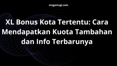 XL Bonus Kota Tertentu: Cara Mendapatkan Kuota Tambahan dan Info Terbarunya
