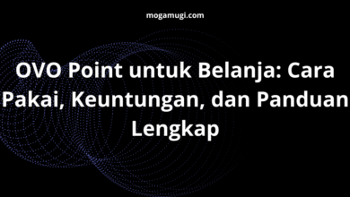 OVO Point untuk Belanja: Cara Pakai, Keuntungan, dan Panduan Lengkap
