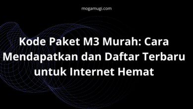 Kode Paket M3 Murah: Cara Mendapatkan dan Daftar Terbaru untuk Internet Hemat