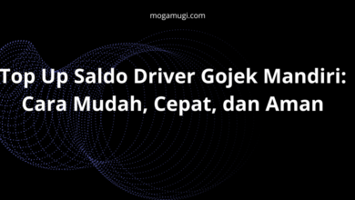 Top Up Saldo Driver Gojek Mandiri: Cara Mudah, Cepat, dan Aman