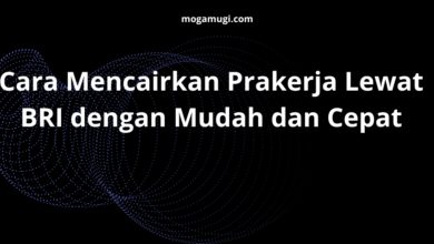 Cara Mencairkan Prakerja Lewat BRI dengan Mudah dan Cepat