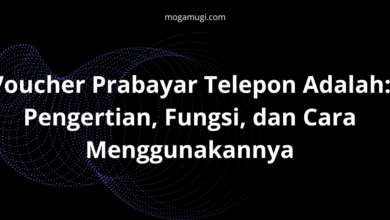 Voucher Prabayar Telepon Adalah: Pengertian, Fungsi, dan Cara Menggunakannya