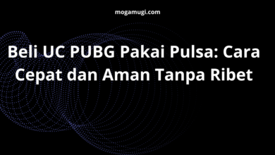 Beli UC PUBG Pakai Pulsa: Cara Cepat dan Aman Tanpa Ribet