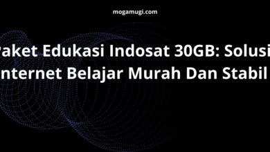 Paket Edukasi Indosat 30GB: Solusi Internet Belajar Murah Dan Stabil