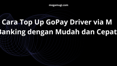 Cara Top Up GoPay Driver via M Banking dengan Mudah dan Cepat