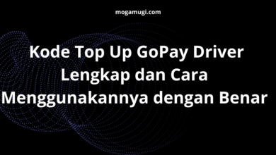 Kode Top Up GoPay Driver Lengkap dan Cara Menggunakannya dengan Benar