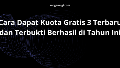 Cara Dapat Kuota Gratis 3 Terbaru dan Terbukti Berhasil di Tahun Ini